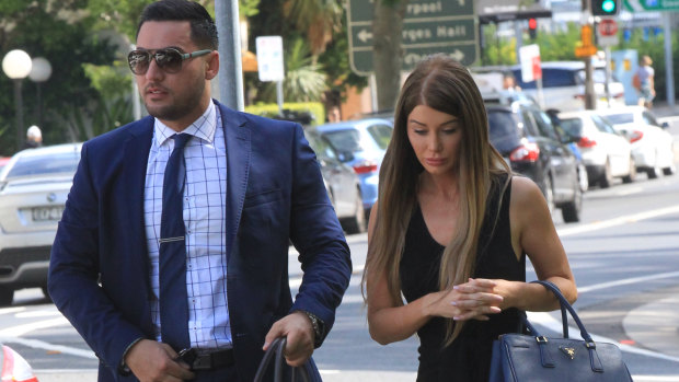 Salim Mehajer, pictured with his now estranged wife Aysha in November 2015. 