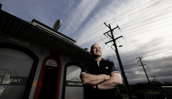 Ian Mahncke  is worried what the landscape will look like if it becomes covered in turbines.