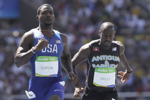 USADA boss Travis Tygart has long held that athletes such as Justin Gatlin, left, have done their time once their bans expire.