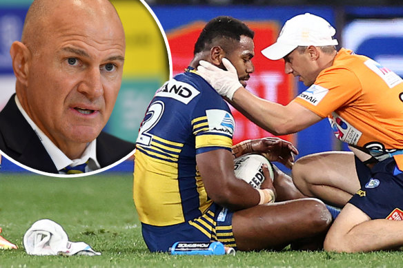 Eels coach Brad Arthur says he would never ask his players to milk a penalty.