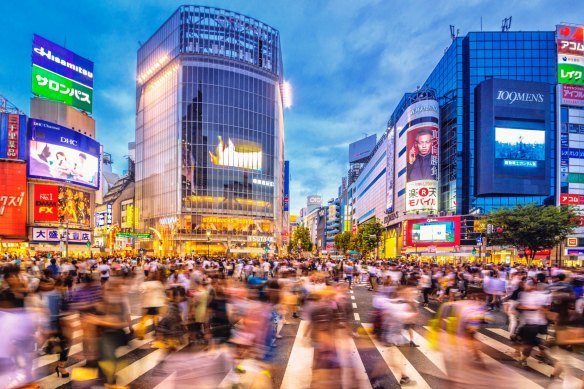 Tokyo is one big playground for kids.
