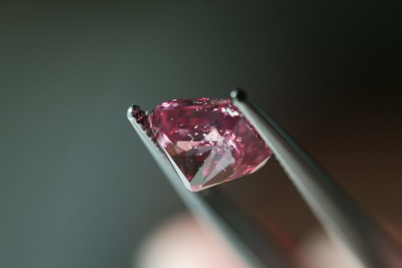 Pink diamonds are no longer being mined.