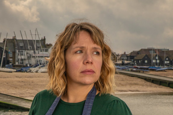 Kerry Godliman plays chef, single-mother and part-time detective Pearl in the quaint British drama <i>Whitstable Pearl.