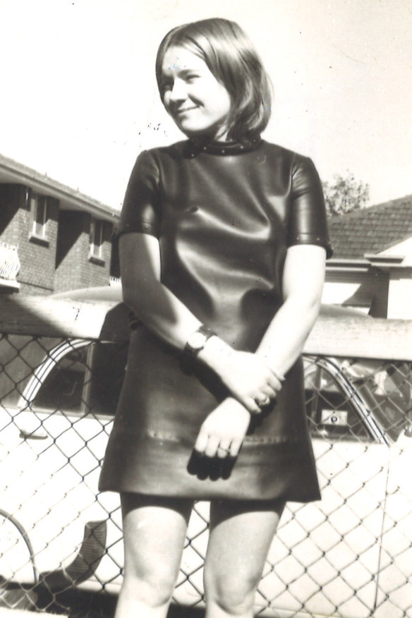 Arthur at 17 in 1968, after her baby was taken for adoption.