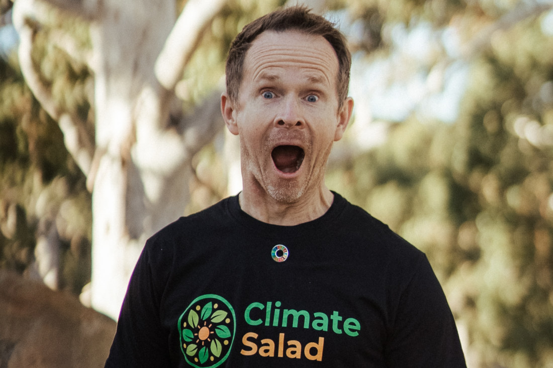 Mick Liubinskas, the founder and CEO of Climate Salad