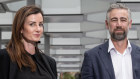 Dr Melissa Kaltner and Mark Galvin  are ex-EY and are launching a new boutique consultancy called Lumenia. Friday 9th February 2024 AFR photo  .