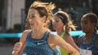 Marathon runner Sinead Diver in the 2019 New York Marathon. 