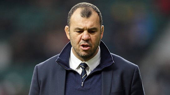 Moment of truth: Wallabies coach Michael Cheika.