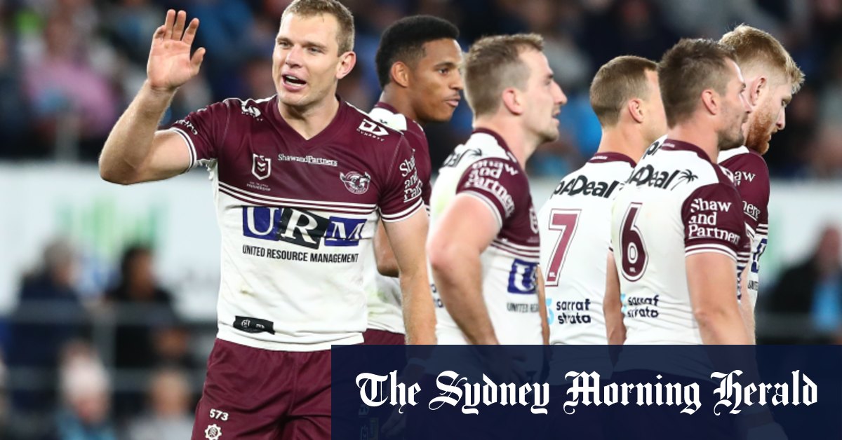 Nrl 2021 Tom Trbojevic Masterclass As Manly Sea Eagles Thrash Gold Coast Titans