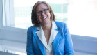 Jennifer Nason in the JPMorgan NYC office, where she farewelled the bank after 39 years on Monday.
