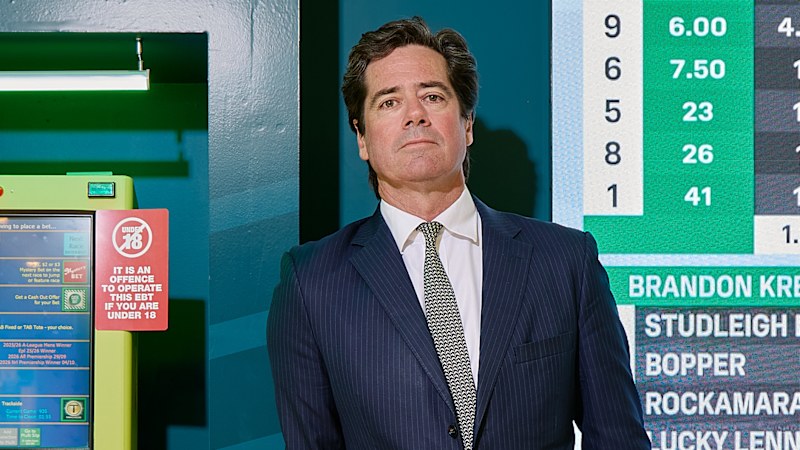 Gillon McLachlan is betting on himself