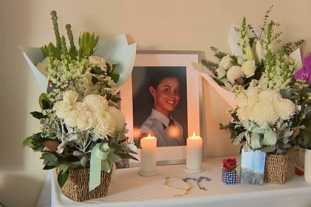 On Monday, Police Commissioner Mal Lanyon visited the Lay family home, where floral tributes are piling up inside.