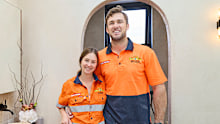 EMBARGO 30/8 The Block 2026 Lisa and Rosco Main Ensuite Reveal