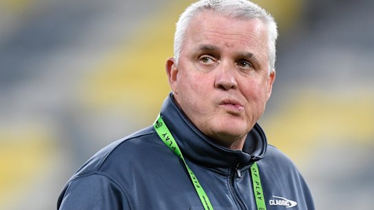 Under pressure: Dragons coach Anthony Griffin.