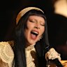 Lady Gaga performing at the Grammy Awards in February.