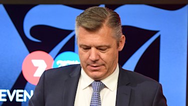 Seven CEO James Warburton has been describing the network as a "hunter" for new deals.