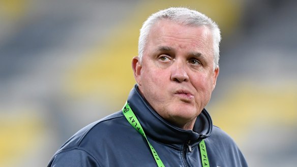 Under pressure: Dragons coach Anthony Griffin.