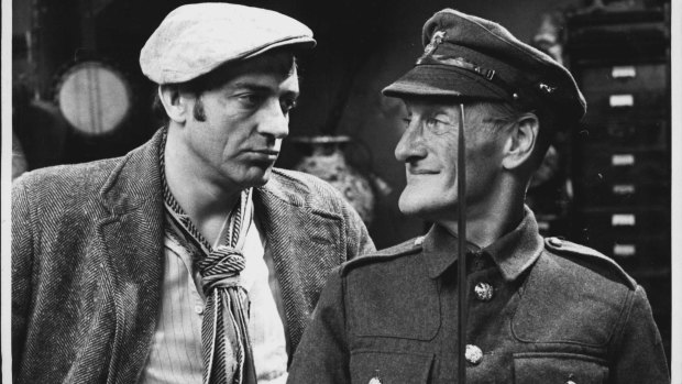 Steptoe And Son: 'Pilgrim's Progress' - Harry H. Corbett and Wilfrid Brambell.