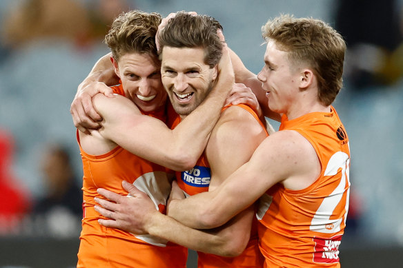 GWS defeat Richmond at the MCG.