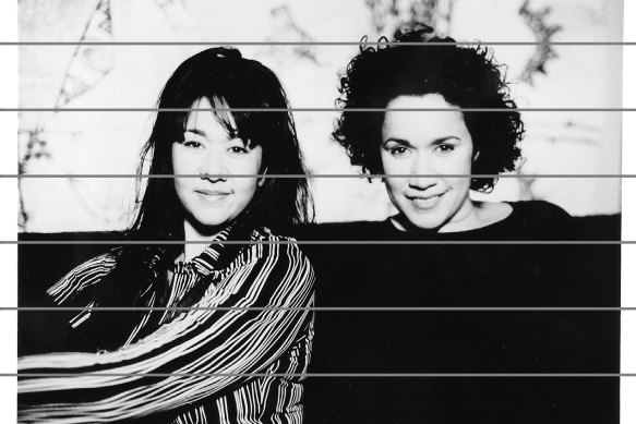 The Bull sisters in 1996.