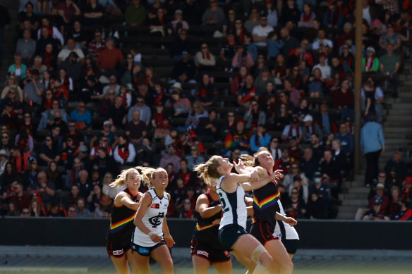 Essendon host Carlton in round nine.