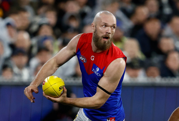Max Gawn was outstanding in the qualifying final but needs to back up his form against Carlton.
