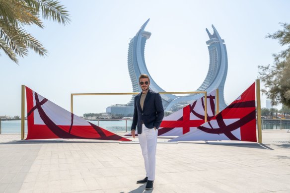 David Beckham’s ambassadorship for Qatar came under fire.