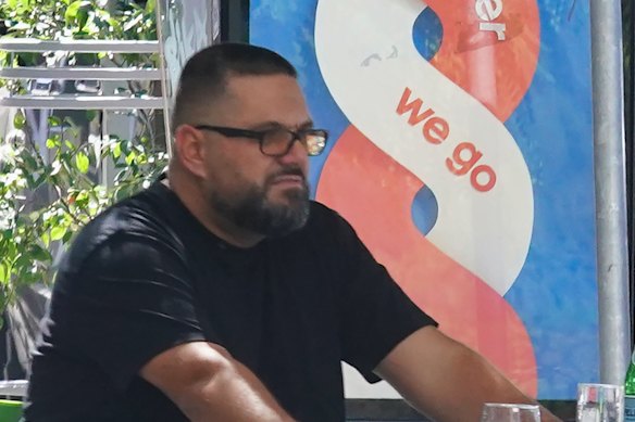 Nic Maric’s home was raided by police. 