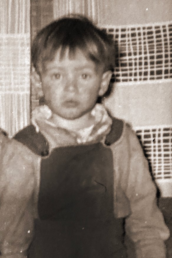 A childhood photo of Noel Creece.