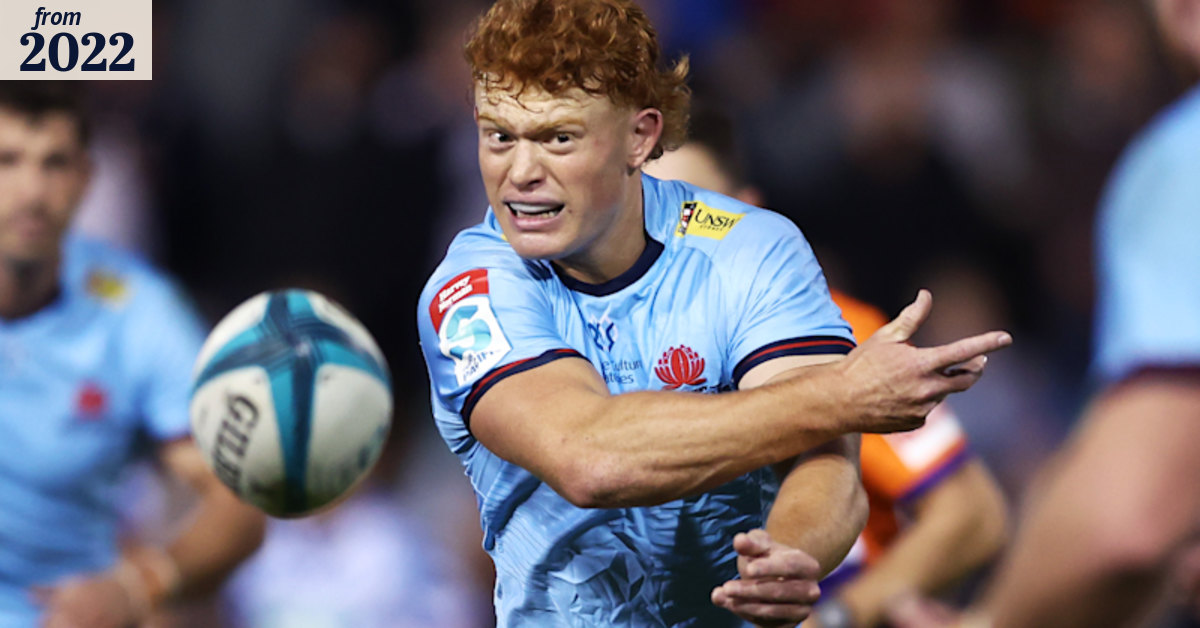 Super Rugby Pacific 2022: Tane Edmed re-signs with NSW Waratahs for two ...