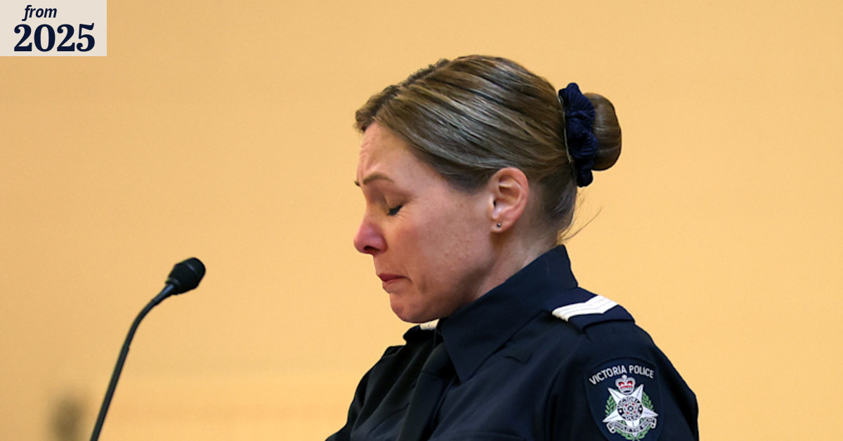 Porepunkah shootings: Thousands farewell Neal Thompson, a police ...