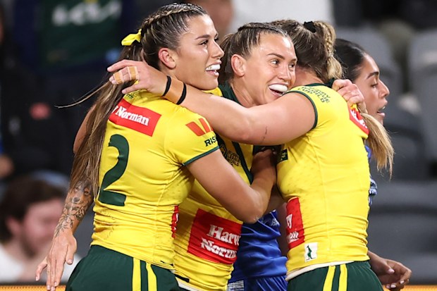 Rugby League World Cup 2026 RECAP: Australia Jillaroos defeat Samoa ...