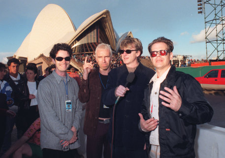 From the Archives, 1996: It’s chock-a-block for Crowded House