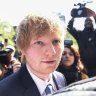 Ed Sheeran appears in court accused of plagiarising Marvin Gaye hit