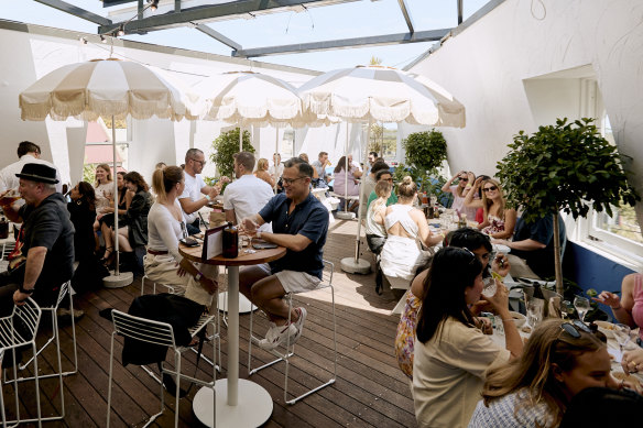 Head up to the rooftop at the Taphouse for NYE celebrations. 