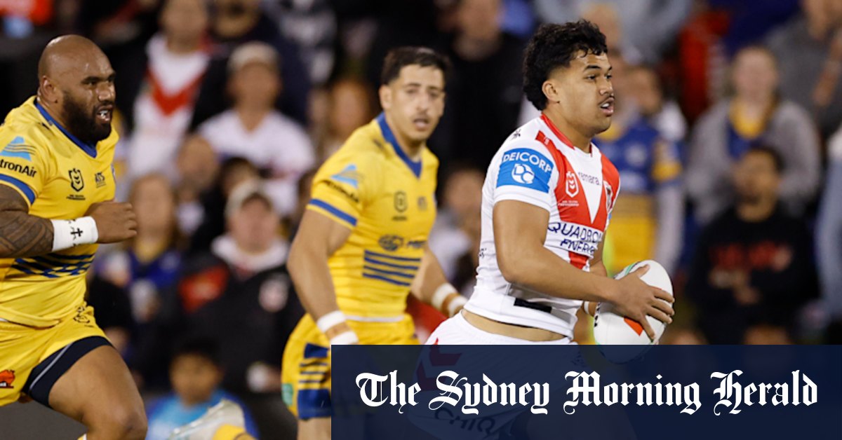 Touch judge makes huge call as Dragons thwart late Eels comeback