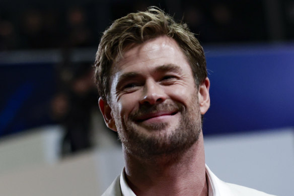 Chris Hemsworth at the Furiosa: A Mad Max Saga premiere. 