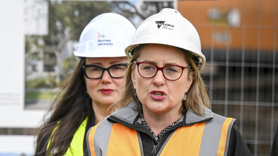 Premier Jacinta Allan on Thursday.