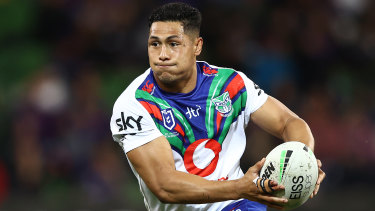 Heading home ... Roger Tuivasa-Sheck has played his last game for the New Zealand Warriors.