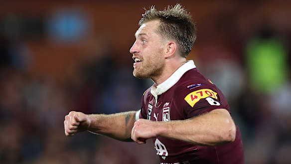 Maroons playmaker Cameron Munster.