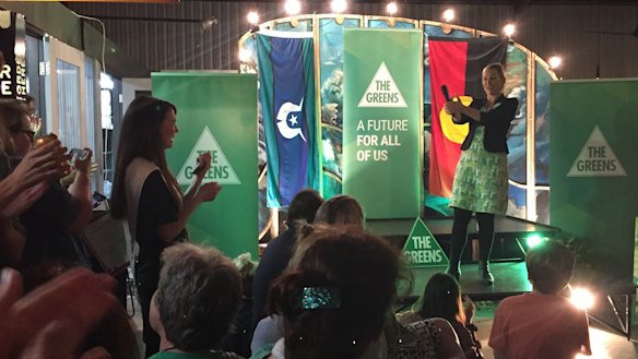 Greens Senator Larissa Waters pays tribute to candidates and volunteers in Queensland.