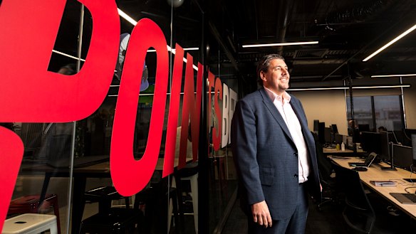 Pointsbet CEO Sam Swanell. 