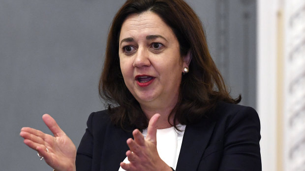 Annastacia Palaszczuk says her government "is ready to give young people a real good go with the quality training they need to secure employment".