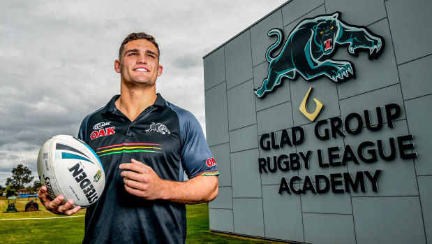 The man: Retaining Nathan Cleary was a key plank in Penrith's long-term plans.