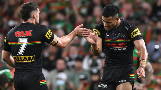 Stephen Crichton is happy to have Nathan Cleary back.