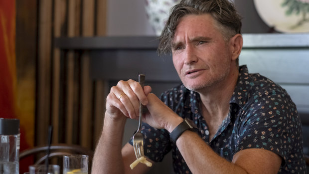 Dave Hughes lunches with Michael Lallo at The Clarendon in South Melbourne.