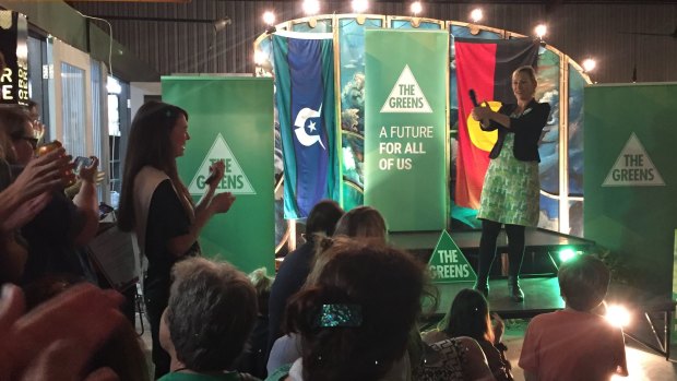 Greens Senator Larissa Waters pays tribute to candidates and volunteers in Queensland.