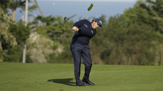 Mickelson believes he achieved a new feat during his impressive opening round.