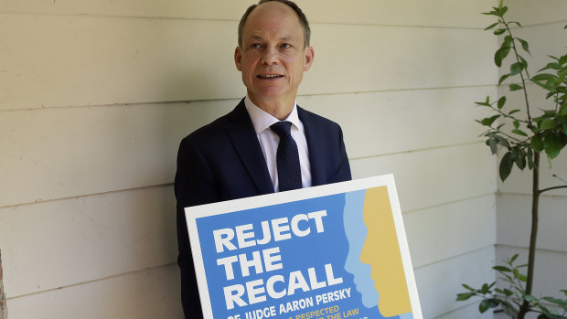 Judge Aaron Persky lobbied against a campaign to recall him. 