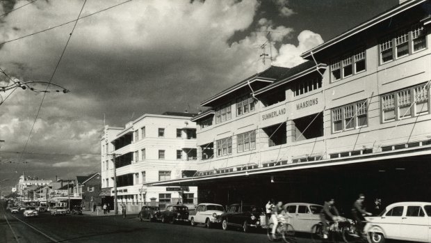 Fitzroy St, St Kilda, in the 1950s